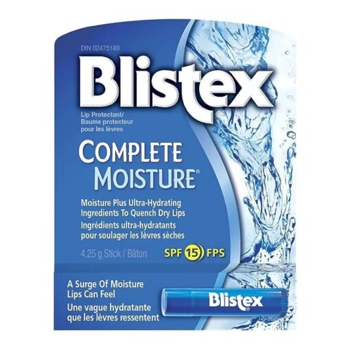 Blistex Lip Balm Complete Moisture, 0.15 oz ( Bundle of 12 )