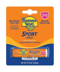 Sport Ultra SPF 50 Lip Sunscreen Bulk Pack | SPF Lip Balm Pack, Banana Boat Lip Balm SPF 50, Oxybenzone Free Sunscreen, Lip Sunblock, Travel Size Sunscreen for Lips, 10 Pack