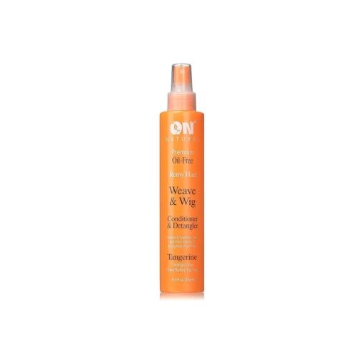 On Organic Premium Oil-free Weave & Wig Spray Tangerine, 8 Fluid Ounce