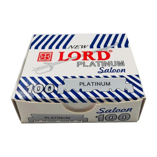 Lord Platinum Single Edge Razor Blades, 100 blades