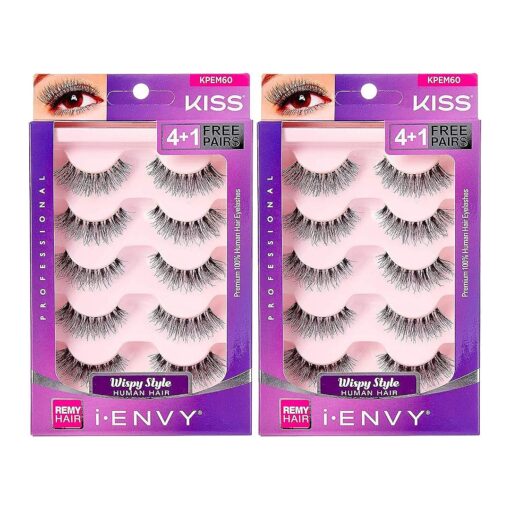 i Envy by Kiss So Wispy 03 Strip Eyelashes Value Pack # KPEM60 ( 2 PACK )