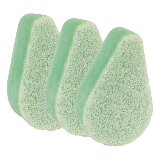 Spongeables Anti Cellulite Body Wash in a 20+ Wash Sponge, Apple, 3 Count