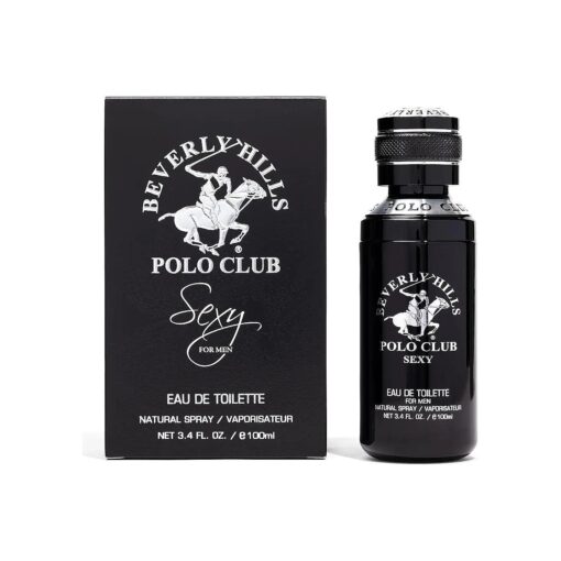 Eau De Toilette Spray - 'Sexy ' Cologne for Men - Beverly Hills Polo Club Eau De Toilette - Oriental, Woody Fragrance for Men 3.40fl.oz / 100ml