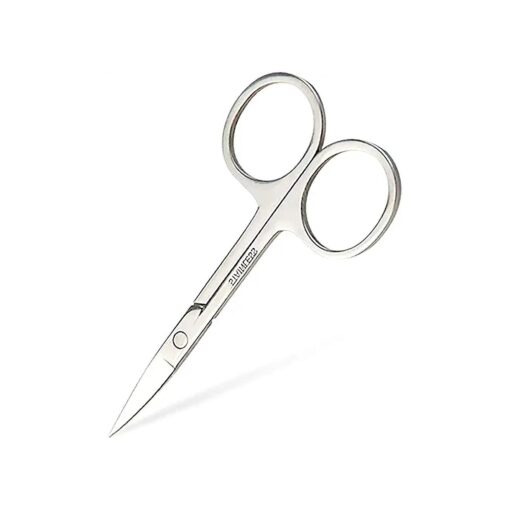 BNP 1Pc Stainless Steel Manicure Scissors Facial Hair Eyebrow False Eyelash Scissor Eyebrow Trimmer Eyebrow Eyelashes Nose Hair Scissor Nail Makeup