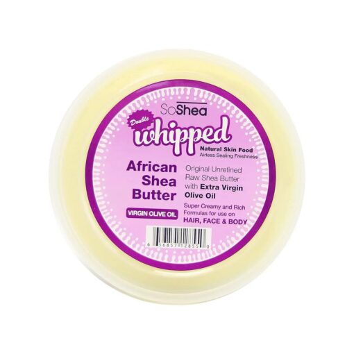 Whipped African Shea Butter|For All Hair Textures & Skin Types|Original Unrefined Raw Shea Butter |Premium Quality 13.50oz ( Lavender )