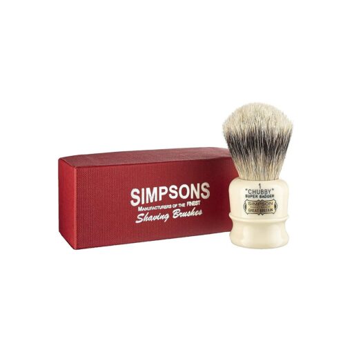 Simpsons Chubby Super Badger Shaving Brush ( Chubby CH1 Super )