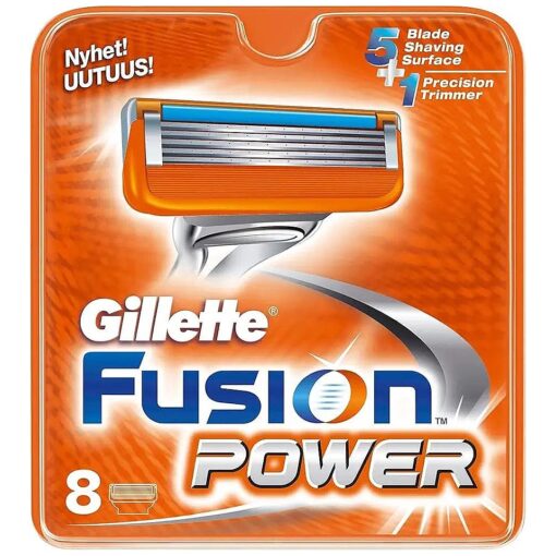 Gillette Fusion Power Cartridges, 4 ct .