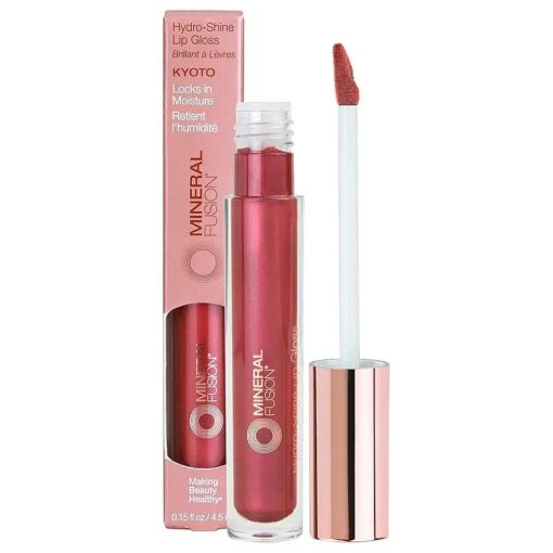 Mineral Fusion Hydro-Shine Lip Gloss, Kyoto, 0.15 Ounces