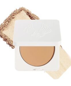 True + Luscious Sheer Halo Complexion Powder - Natural Matte Finish Foundation, Sheer to Medium Coverage - Clean, Vegan and Cruelty Free Powder Foundation - 0.32 oz