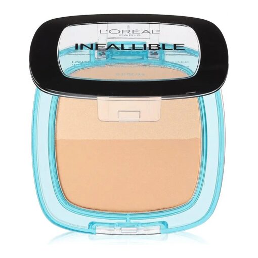 L'Oreal Paris Infallible Pro Glow Pressed Powder, Sand Beige, 0.31 oz .