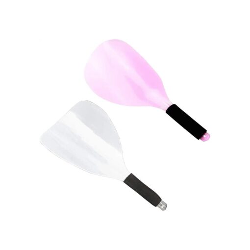 2Pcs Hairspray Mask Professional Plastic Anti-Slip Hair Salon Hairdresser Styling Mask Tools Face Shield Haircut Cover Mask Face Eyes Protector for Makeup Hair Coloring ( Random Color )