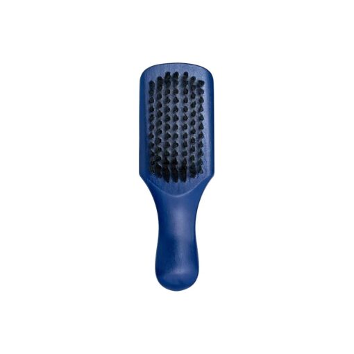 JOHNNY B, Professional Compact Barber Brush, Soft Nylon Bristles ( Blue )