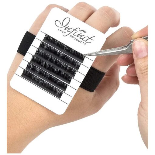 Individual Eyelash Extension Hand Plate Lash Holder | Adjustable Lash Tray Strip Palette | One Size Fits All Eyelash Extension Holder Lash Tool | Professional Eyelash Extension Supplies