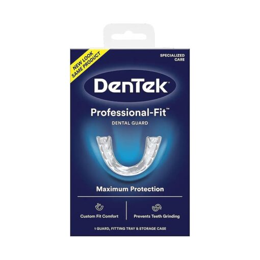 DenTek Mouth Guard for Nighttime Teeth Grinding, Professional-Fit Dental Guard, 1 Count