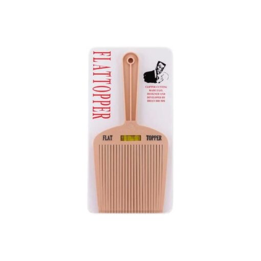 Professional Flat-Top Comb with Liquid Level