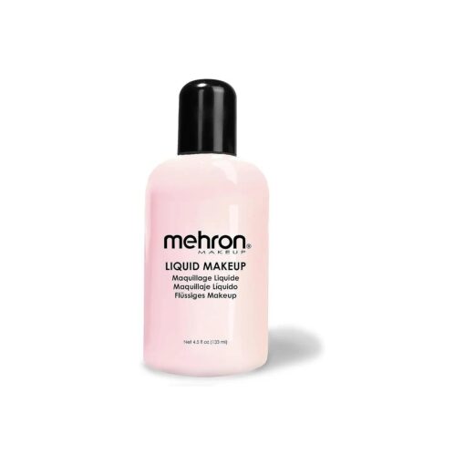 Mehron Makeup Liquid Makeup | Face Paint and Body Paint 4.5 oz ( 133 ml ) ( ALABASTER )