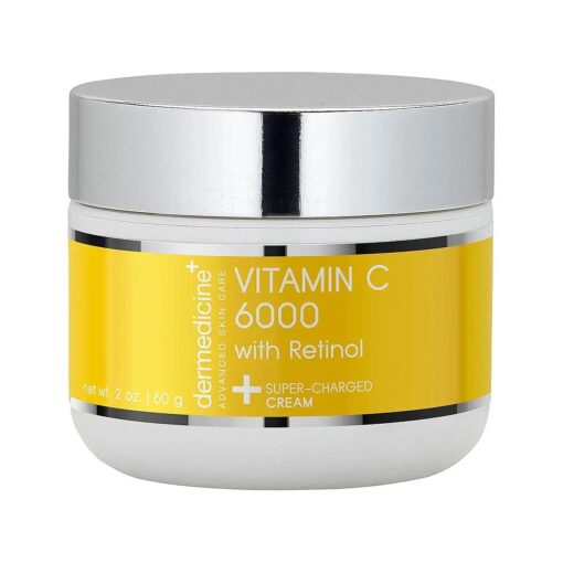 Vitamin C 6000 with Retinol Super Charged Cream 2oz