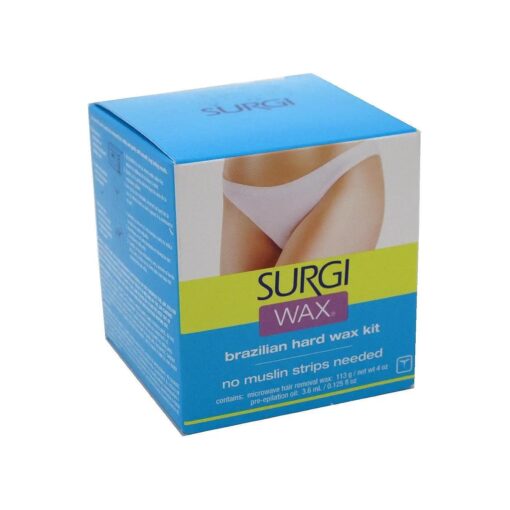 SURGI-WAX Brazilian Waxing Kit, 4 Ounce ( Pack of 3 )