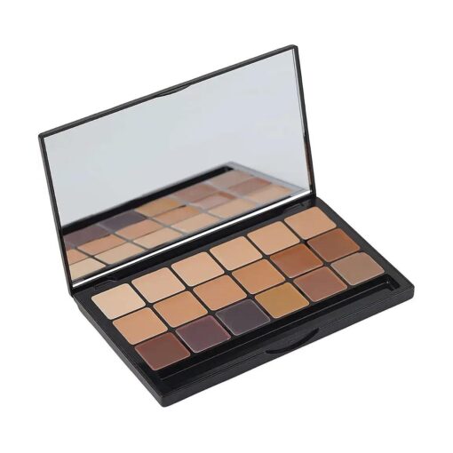 Graftobian Neutral HD Glamour Creme Foundation Super Palette - 18 High Definition Cream Makeup Shades