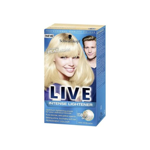 Schwarzkopf Live XXL Colour Intense Permanent Coloration 00a Absolute Platinum