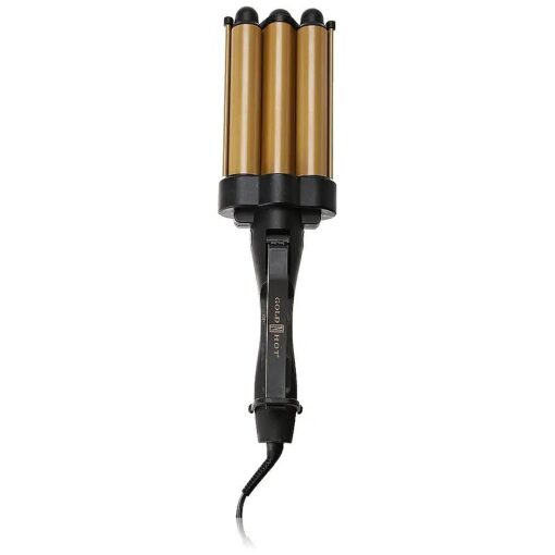 Gold N ' Hot GH3011 Jumbo Ceramic Triple Barrel Waver