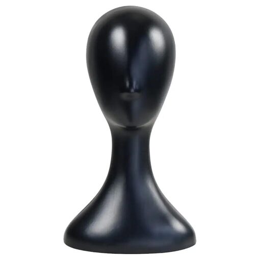 STUDIO LIMITED Professional Plastic Mannequin Head ( Black ), Durable Women Model Wig Stand Display