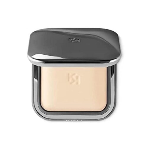 KIKO MILANO - Radiant Fusion Baked Face Powder Foundation | Mineral Powder With a Luminous Finish | Color Avory 01 | Cruelty Free Makeup | Professional Makeup Foundation | Made in Italy