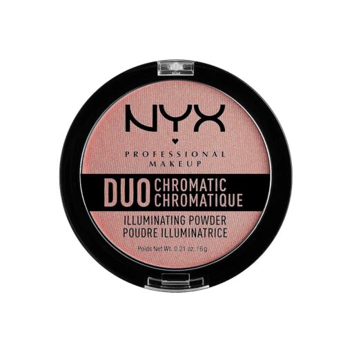 NYX PROFESSIONAL MAKEUP Duo Chromatic Illuminating Powder, Crushed Bloom