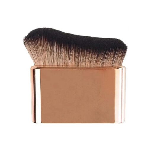 Rose Gold Big Self Tanning Blend Brush, Professional Kabuki Powder, Foundation, Blusher, Shadow, Bronzer, Face and Body Brush