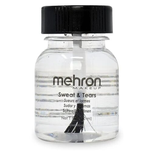 Mehron Makeup Sweat & Tears | Professional Special Effects Liquid for Fake Tears and Sweat 1 fl oz ( 3 g )