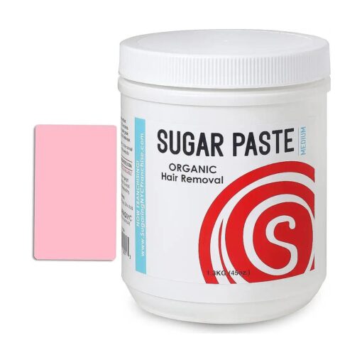 Brazilian Bikini Sugaring Paste by Sugaring NYC Professional Sugar wax Sugaring Paste - Medium + Sugaring NYC Applicator