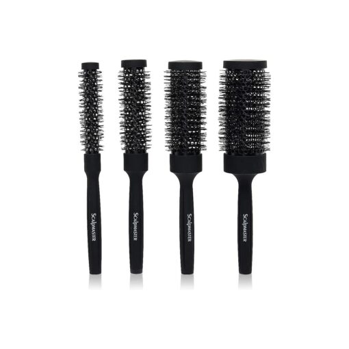 Scalpmaster 4 Piece Round Thermal Brush Set