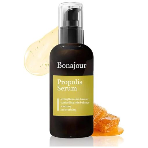 [ BONAJOUR ] Propolis Serum - The Best Natural Propolis Extract Soothing Gel For Sensitive Skin 3.5 fl.oz ( anti-acne, moisturizing, soothing, nutrition )