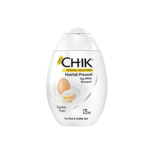 Chik Protein Solutions - Hairfall Prevent Egg White Shampoo - 175 ml for thick and Healthy Hair .