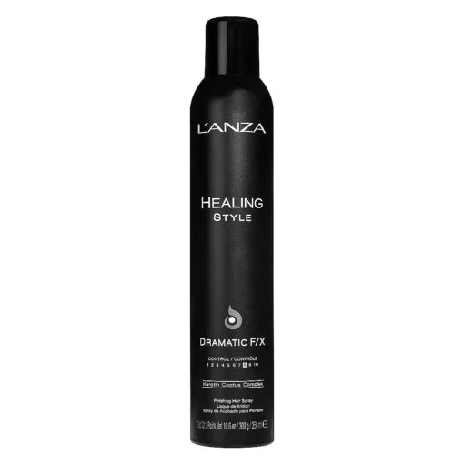 Healing Style Dramatic F/X Hair spray with Strong Hold Effect, Eliminates Frizz, Nourishes, and Restructures the hair while styling, With UV and Heat Protection to prevent damage ( 10.6 Ounce )