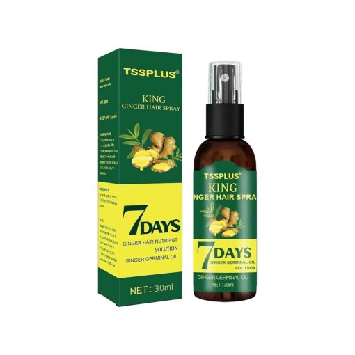 TSSPLUS Ginger Hair Spray, Hair Growth Serum, Hair Growth Treatment, Anti Hair Loss, Thinning, Balding, Repairs Hair 30ML ( Pack_of 1 )