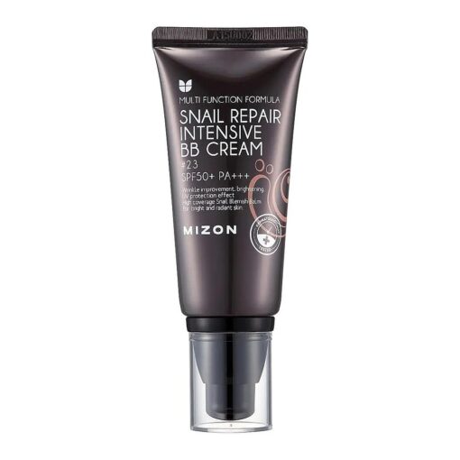 MIZON Snail Repair Blemish Balm, Multifunctional BB Cream with Snail Mucus Filtrate, Skin Care and Makeup Coverage, Strenghtens Skin Elasticity, Improves Fine Wrinkles ( # 23 )