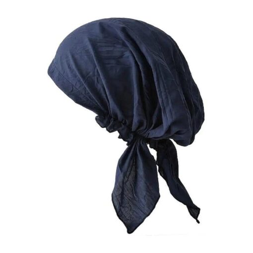 CHARM Pirate Bandana Head Scarf - Balding Hair Cap Headwrap Hat Chemo