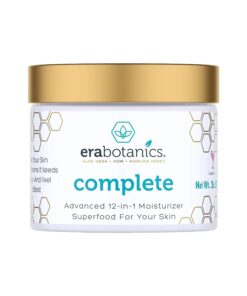 Era Organics Face Moisturizer Cream - Advanced 12-In-1 Rejuvenating Facial Cream With Superfood Complex Manuka Honey, Hyaluronic Acid, Hemp Oil & More - Anti Aging Wrinkle Face Cream For Women & Men