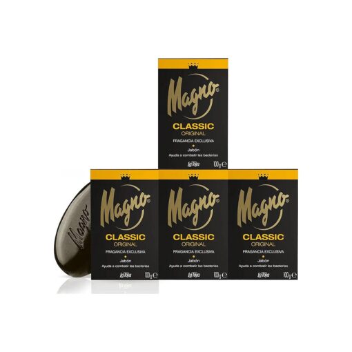 Magno Soap 4.4 oz./125gr, 4 Bars