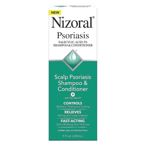 Nizoral Scalp Psoriasis Shampoo & Conditioner, 11 Ounce