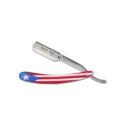 MD Puerto Rico Flag Swing Lock Razor