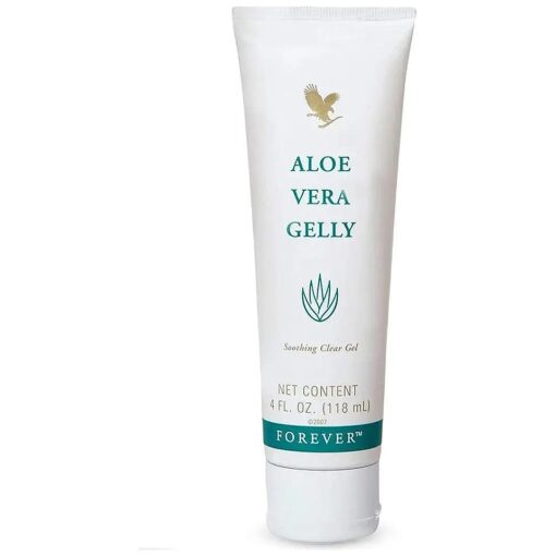 Forever Living - Forever Aloe Vera Gelly - Pure Aloe Gel - Soothes, Moisturizes, and Conditions - Vegan, Vegetarian, Gluten-Free - 4 fl oz .