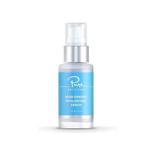 Pure Daily Care High Energy Hyaluronic Serum ( 1oz ) - Hydrating Clinical Grade Hyaluronic Acid Serum