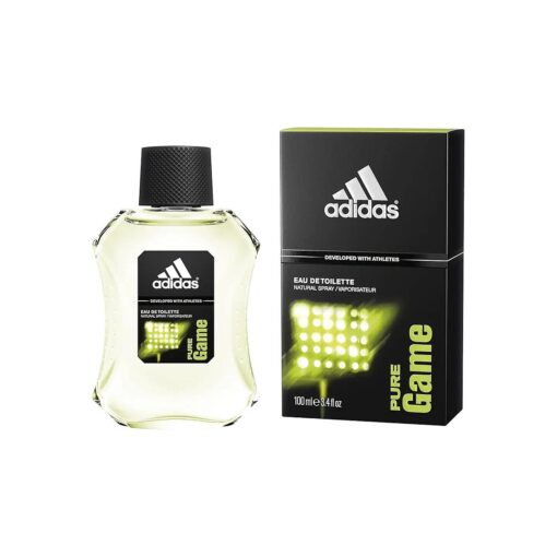 Adidas Pure Game Eau De Toilette Spray 3.4 Oz/ 100 Ml for Men By 3.4 Fl Oz