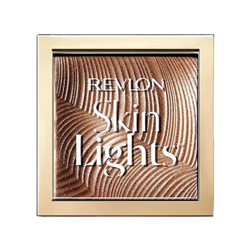 Revlon Skinlights Prismatic Powder Bronzer, Translucent-to-Buildable Coverage, 115 Sunkissed Beam, 0.31 oz ( Pack of 1 )