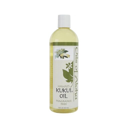 Hawaiian Kukui Nut Oil by Oils of Aloha - 16oz .