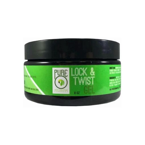 Pure O Hair Solution Product Lock & Twist Gel 8 Oz ( Pack of 1 )