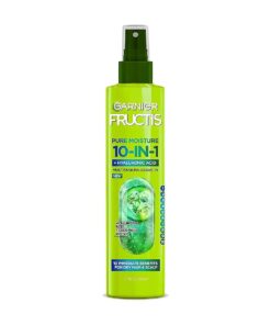 Garnier Fructis Pure Moisture 10-in-1 Spray for Dry Hair and Scalp, Hyaluronic Acid, 8.1 Fl Oz, 1 Count ( Packaging May Vary )