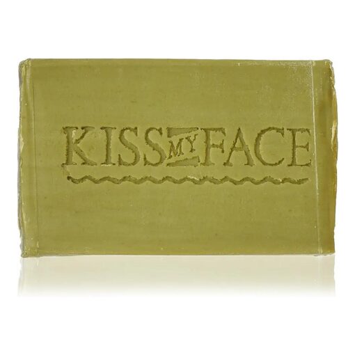 Kiss My Face Moisturizing Bar Soap for All Skin Types - Pure Olive Oil, 4 oz, ( Packaging May Vary )